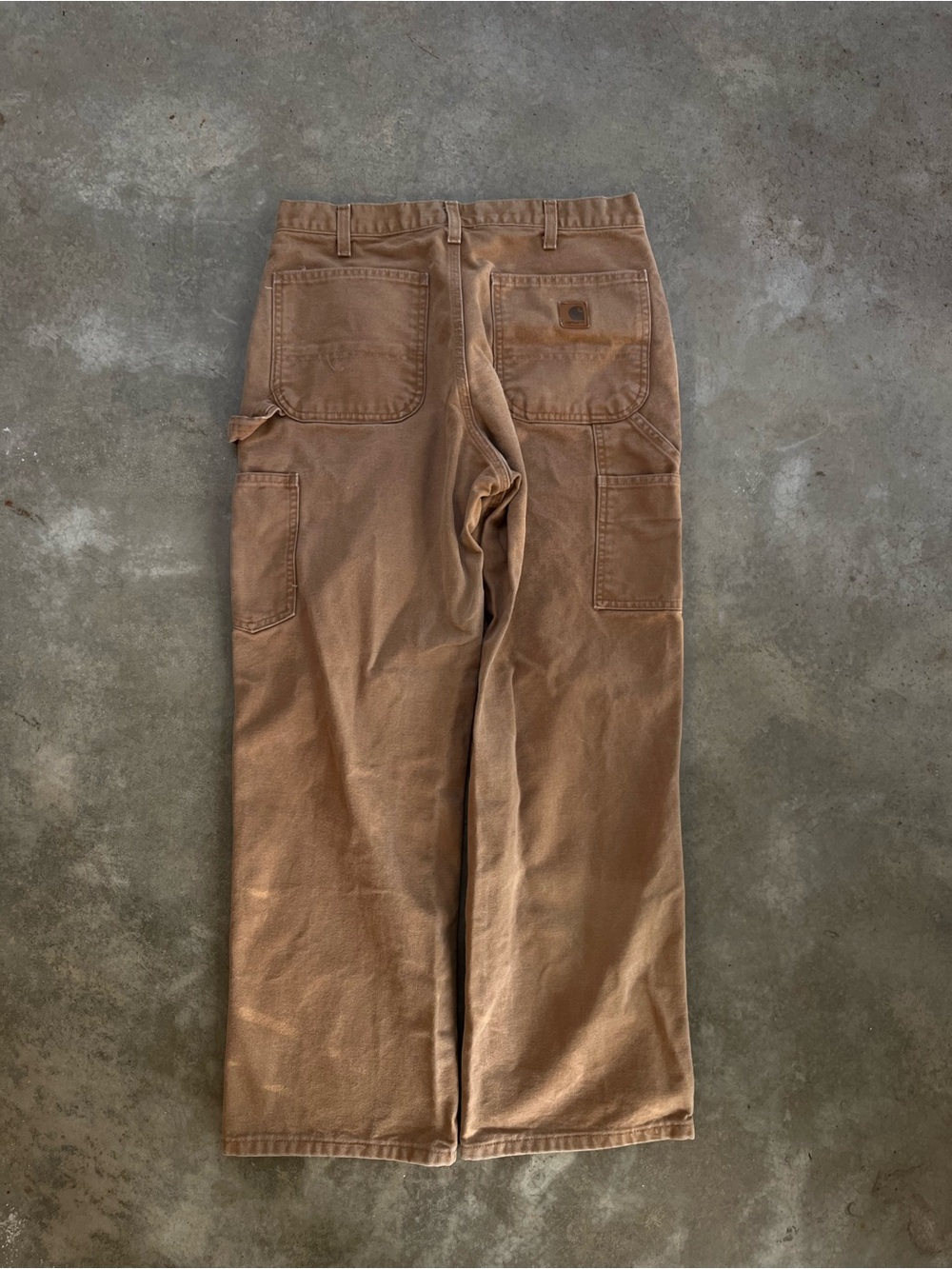 Carhartt khaki Men's Duck Carpenter Pants